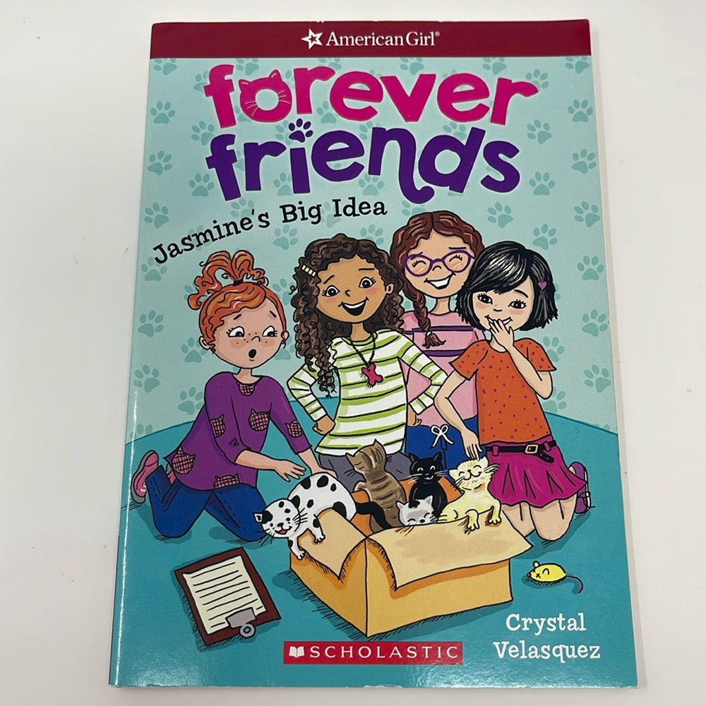 3/$15 AMERICAN GIRL: Forever Friends: Jasmine's Big Idea